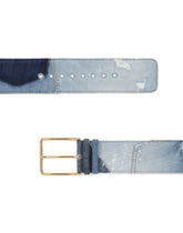 Patchwork denim belt -  | Dolce & Gabbana