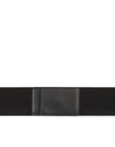 Stretch band and lux leather belt with DG logo -  | Dolce &amp; Gabbana