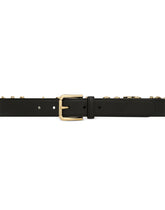 Calfskin belt with lettering -  | Dolce &amp; Gabbana