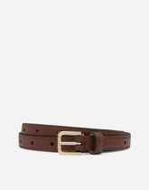Belt with logo tag -  | Dolce &amp; Gabbana
