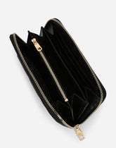 Calfskin zip-around DG Logo wallet -  | Dolce &amp; Gabbana
