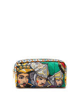 Carretto-print nylon make-up bag -  | Dolce &amp; Gabbana