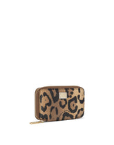 Leo crepe keychain with zipper and logo tag -  | Dolce &amp; Gabbana