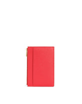 LARGE VERTICAL DAUPHINE CALFSKIN CREDIT CARD HOLDER -  | Dolce & Gabbana