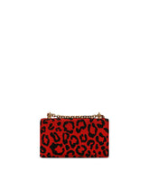 Leopard-print brocade DG Girls phone bag -  | Dolce & Gabbana