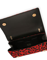 Leopard-print brocade DG Girls phone bag -  | Dolce & Gabbana