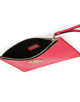 Calfskin clutch with DG logo -  | Dolce &amp; Gabbana