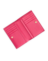 Small calfskin wallet with branded plate -  | Dolce &amp; Gabbana