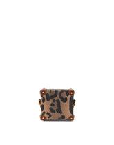 Leo crepe AirPods case with branded plaque -  | Dolce &amp; Gabbana