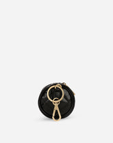 Patent leather coin pocket and rhinestone-detailed DG logo -  | Dolce &amp; Gabbana