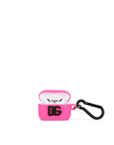 Rubber airpods pro case with DG logo -  | Dolce &amp; Gabbana