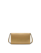 Phone bag with branded maxi-plate -  | Dolce & Gabbana