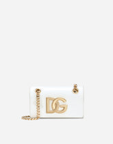 Polished calfskin 3.5 phone bag -  | Dolce &amp; Gabbana