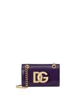 Polished calfskin 3.5 phone bag -  | Dolce & Gabbana