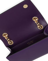 Polished calfskin 3.5 phone bag -  | Dolce & Gabbana