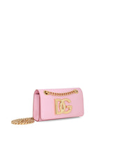 Polished calfskin 3.5 phone bag -  | Dolce & Gabbana