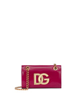 Polished calfskin 3.5 phone bag -  | Dolce & Gabbana