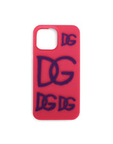 Branded rubber iPhone 13 Pro Max cover -  | Dolce & Gabbana