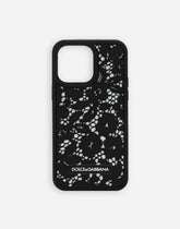 Lace rubber iPhone 14 Pro Max cover -  | Dolce &amp; Gabbana