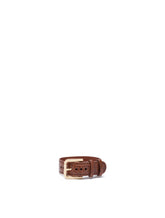 Crocodile-print leather bracelet -  | Dolce & Gabbana