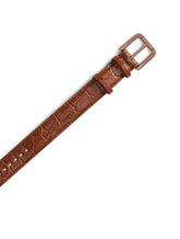 Crocodile-print leather bracelet -  | Dolce & Gabbana