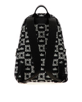Nylon Backpack with all-over DG logo -  | Dolce &amp; Gabbana