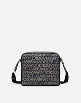 Coated jacquard crossbody bag -  | Dolce &amp; Gabbana