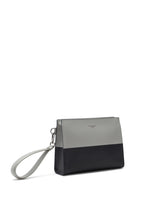 Large clutch Monreale in bicolour calf leather with logo -  | Dolce & Gabbana