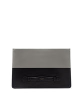 Small Monreale waist bag with bicolour calf leather and heat-pressed logo -  | Dolce & Gabbana
