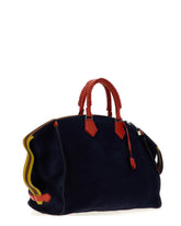 EDGE TRAVEL BAG IN VELOUR -  | Dolce &amp; Gabbana
