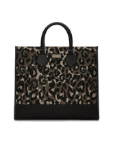 Large camouflage jacquard shopper -  | Dolce & Gabbana