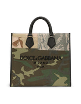 Camouflage patchwork shopper -  | Dolce & Gabbana