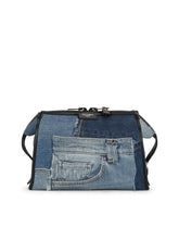 Patchwork denim edge crossbody bag -  | Dolce & Gabbana