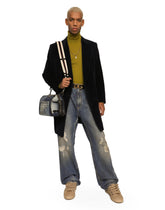 Patchwork denim edge crossbody bag -  | Dolce & Gabbana