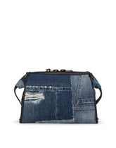 Patchwork denim edge crossbody bag -  | Dolce & Gabbana