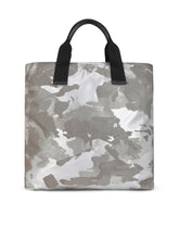 Camouflage-print nylon shopper with branded tag -  | Dolce & Gabbana