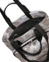Camouflage-print nylon shopper with branded tag -  | Dolce & Gabbana