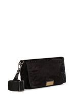 Nero Sicilia dna nylon crossbody bag with branded tag -  | Dolce & Gabbana
