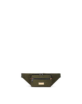 Nero Sicilia dna nylon belt bag with branded tag -  | Dolce & Gabbana
