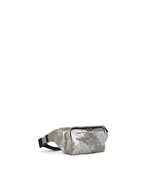 Camouflage-print nylon belt bag with branded tag -  | Dolce & Gabbana