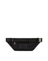 Nylon belt bag with branded plate -  | Dolce & Gabbana
