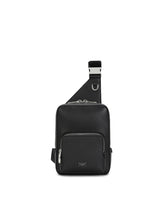 Palermo backpack in hammered calfskin with branded plate -  | Dolce & Gabbana