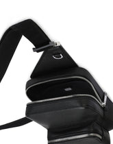 Palermo backpack in hammered calfskin with branded plate -  | Dolce & Gabbana