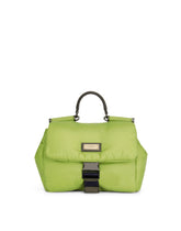Nylon Sicily crossbody bag with branded plate -  | Dolce & Gabbana