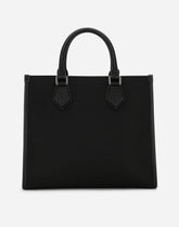 Small nylon shopper with rubberized logo -  | Dolce &amp; Gabbana