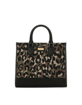 Small camouflage jacquard shopper -  | Dolce &amp; Gabbana