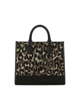 Small camouflage jacquard shopper -  | Dolce &amp; Gabbana