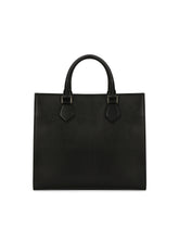 Calfskin Edge shopper with logo -  | Dolce & Gabbana