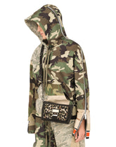 Camouflage jacquard crossbody bag -  | Dolce & Gabbana