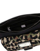 Camouflage jacquard crossbody bag -  | Dolce & Gabbana